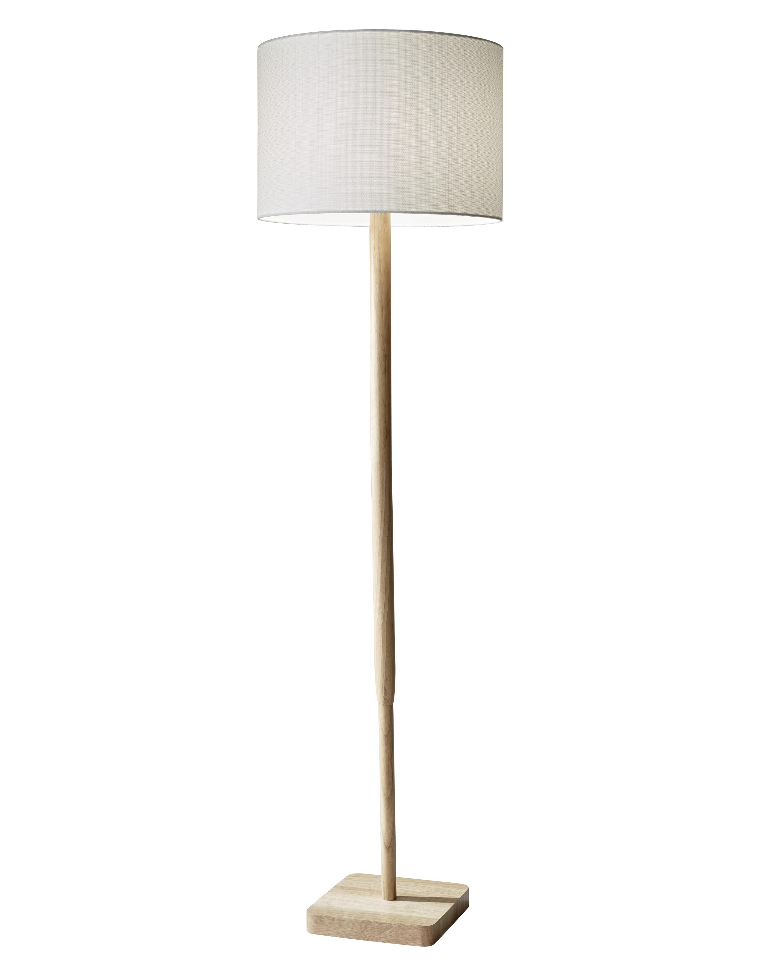 Phipps 58.5'' Natural Traditional Floor Lamp | Wayfair North America