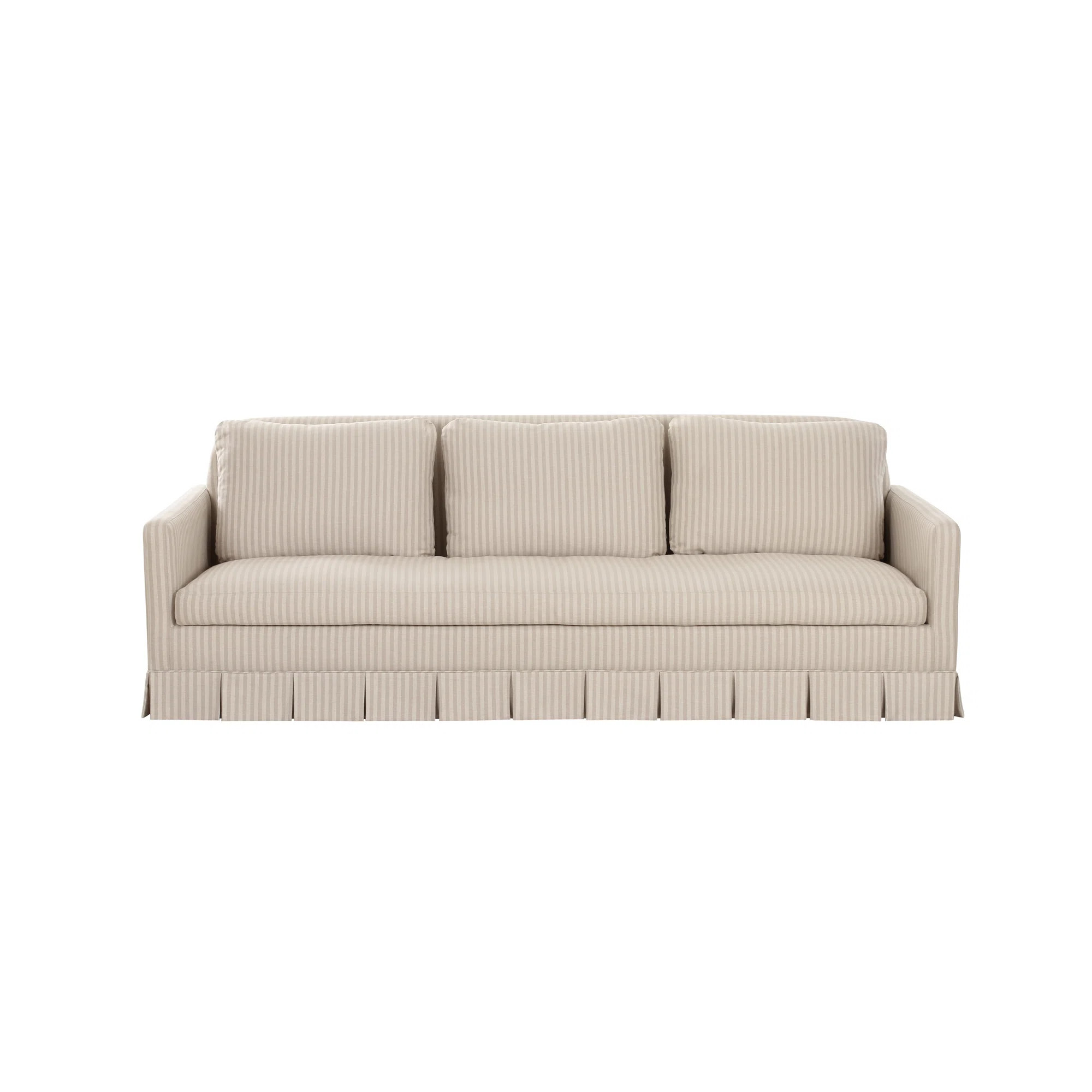 Pellicano Sofa Beige Stripe | Wayfair North America