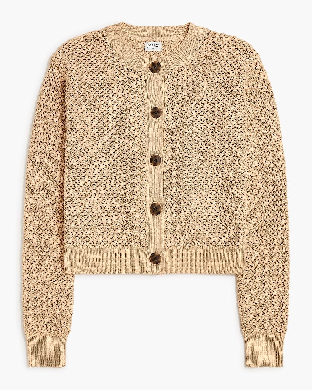 Crochet cardigan sweater | J.Crew Factory