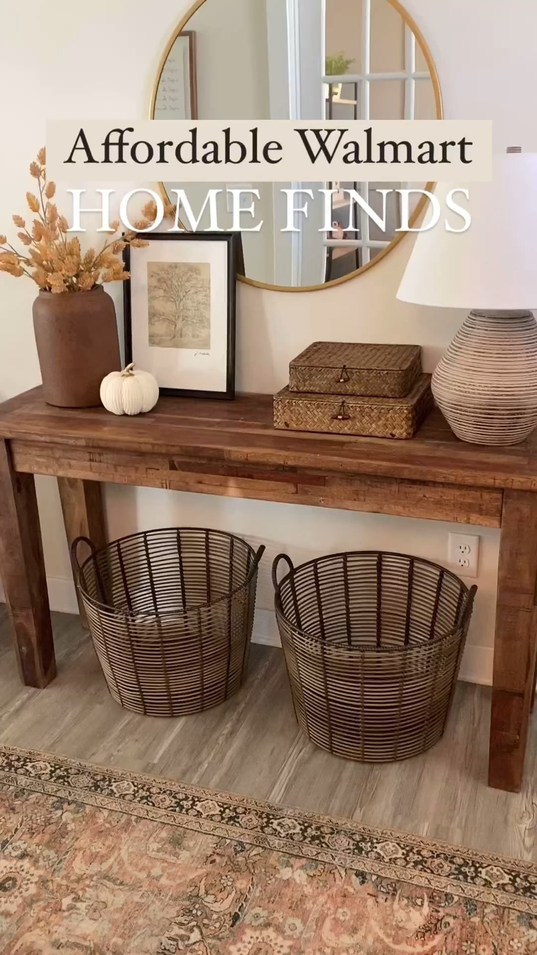 Affordable home finds from Walmart from my Instagram reel

#LTKFind #LTKSeasonal #LTKhome