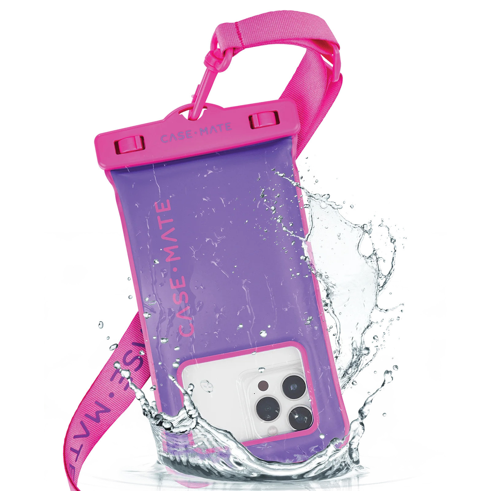 Waterproof Floating Pouch (Purple Paradise) - Phone Pouch | Case-Mate