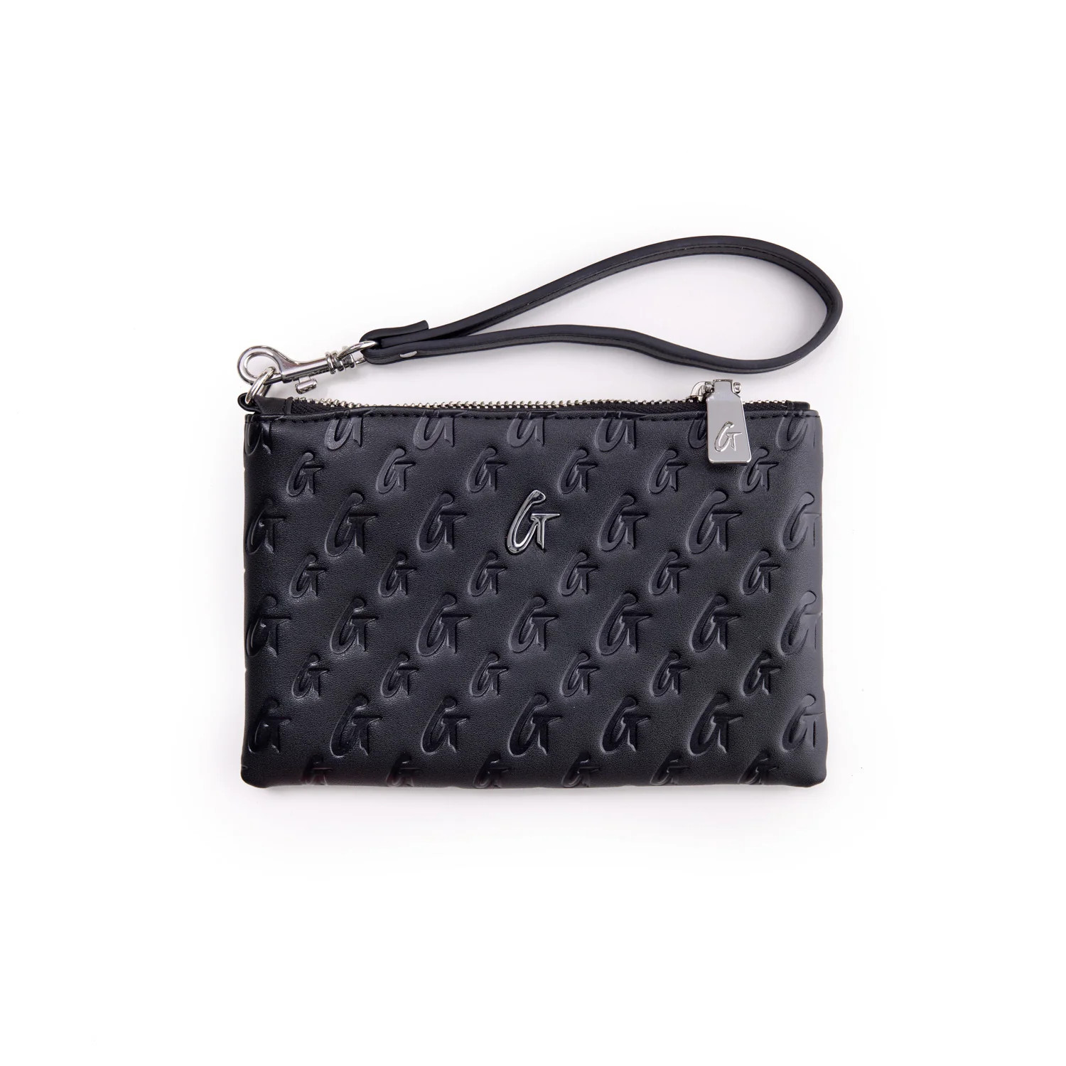 MINI MONOGRAM SILVER WRISTLET - BLACK | Glam-Aholic Lifestyle