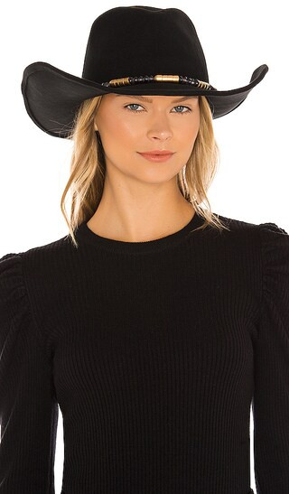 Marti Hat in Black | Revolve Clothing (Global)