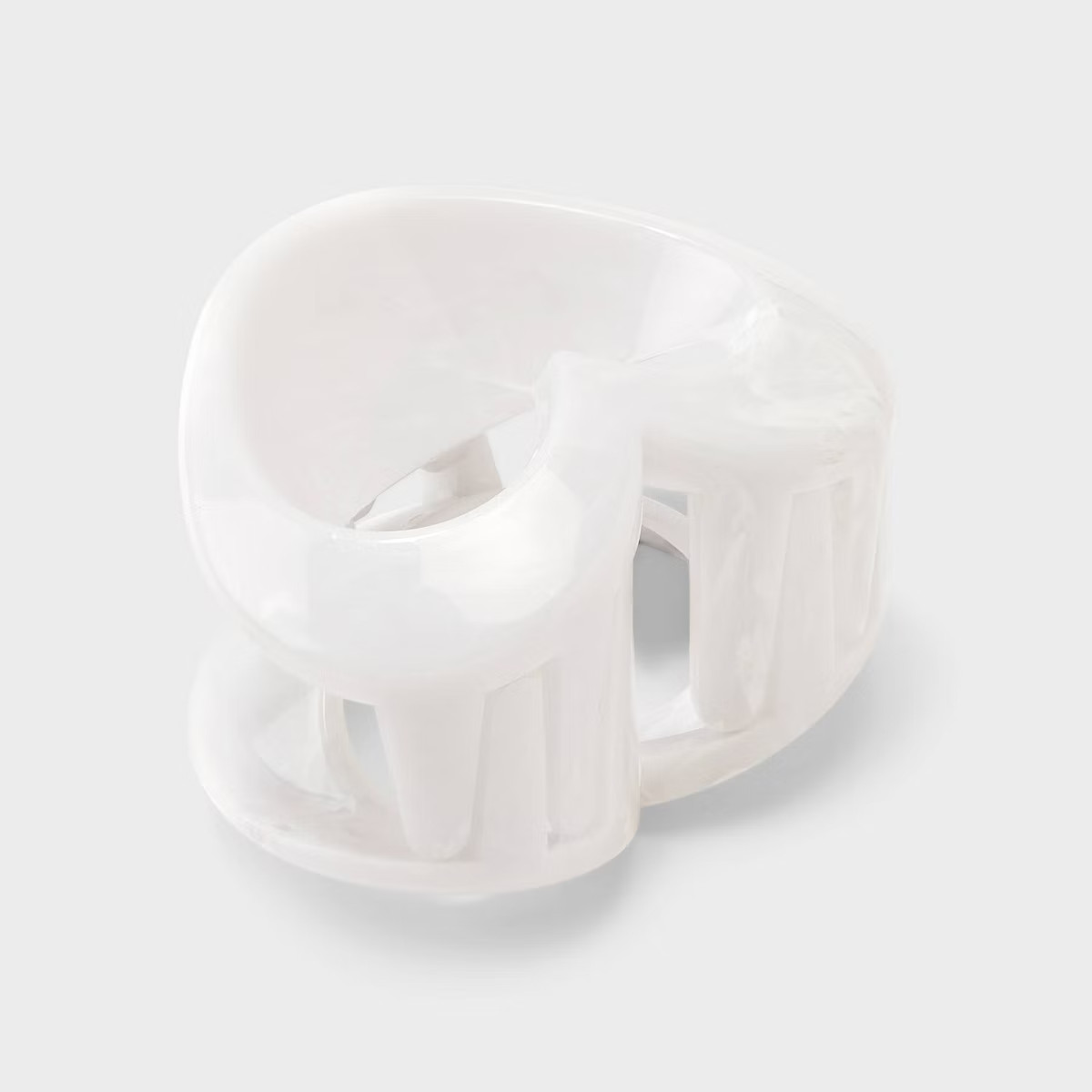 Open Heart Shape Marble Plastic Claw Hair Clip - A New Day™ | Target