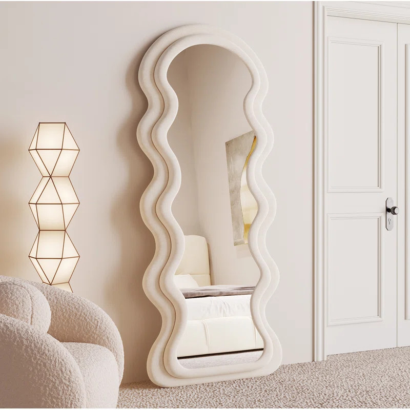 Fabric Wavy Mirror | Wayfair North America