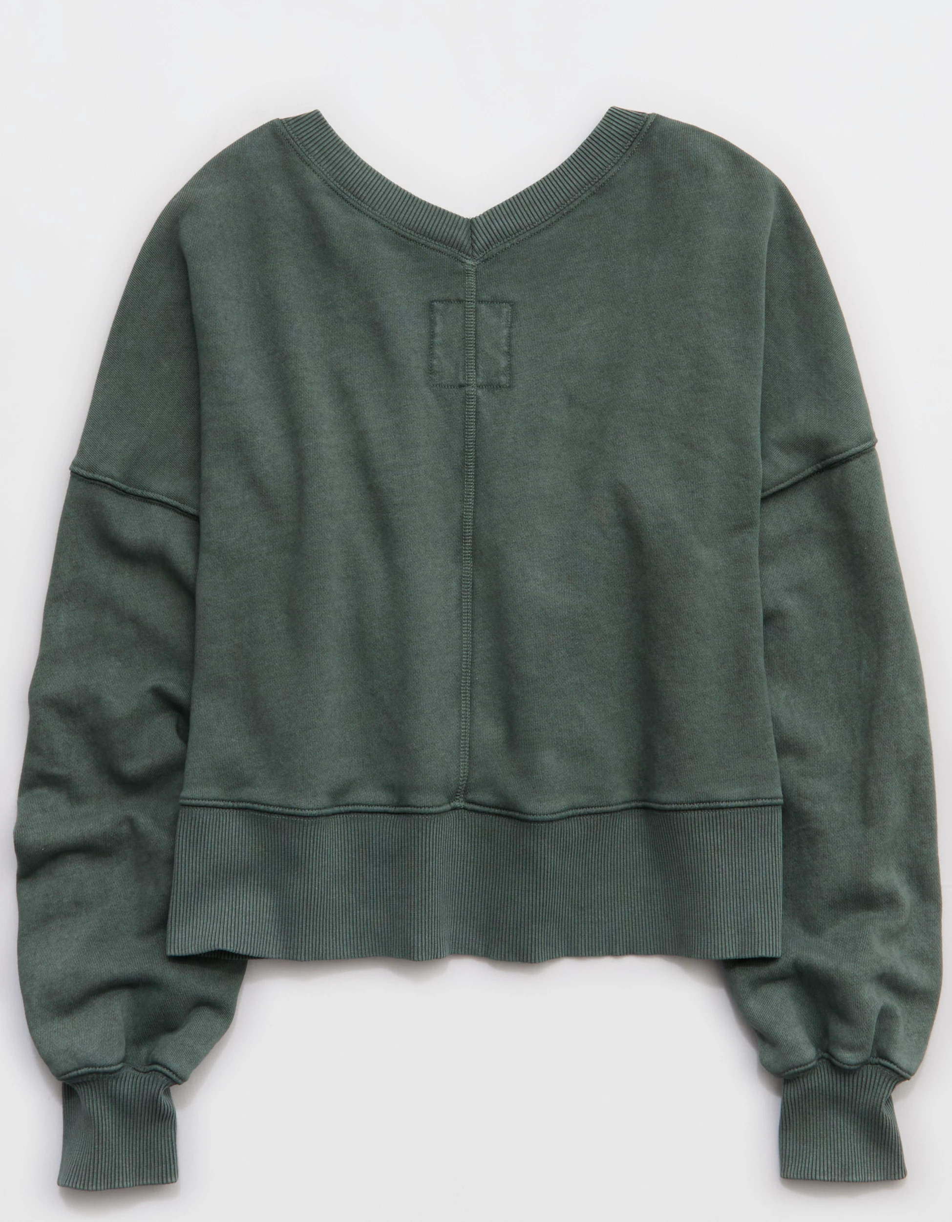 Aerie Go-To V Neck Sweatshirt | American Eagle Outfitters (US & CA)