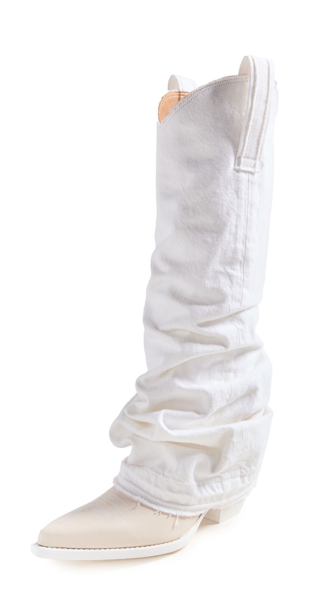 R13 Cowboy Boots with Denim Sleeve | Shopbop
