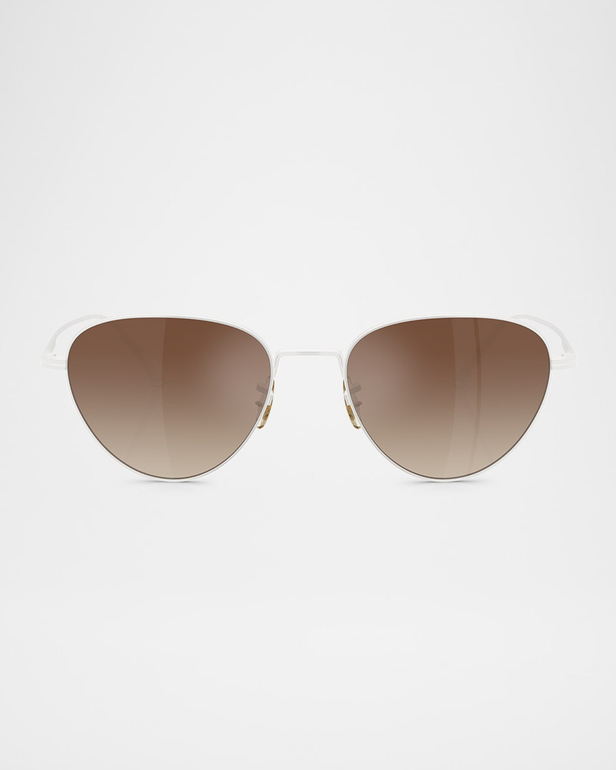 1991C Steel Aviator Sunglasses | Neiman Marcus