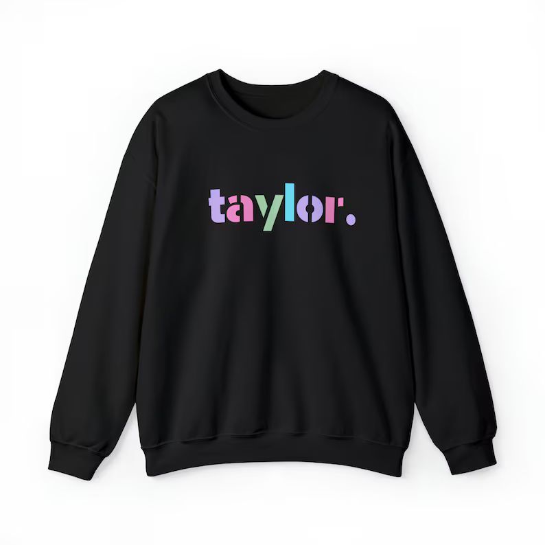 Taylor Swift Crewneck Taylor Swift Sweatshirt Swiftie Gifts - Etsy | Etsy (US)