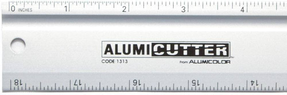Alumicolor Straight-Edge Alumicutter Size: 18",Silver | Amazon (US)