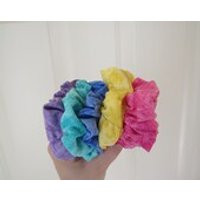 Tie Dye Scrunchie Set of 5 | Etsy (US)