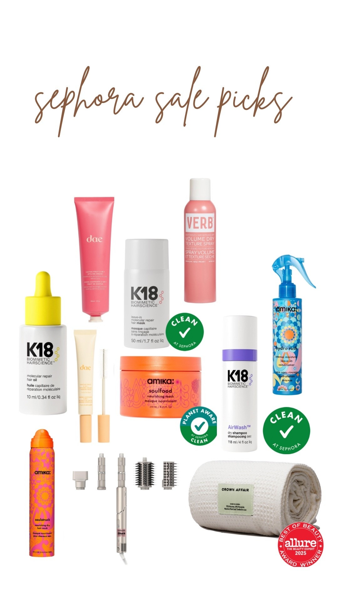 Sephora sale haircare picks!!!