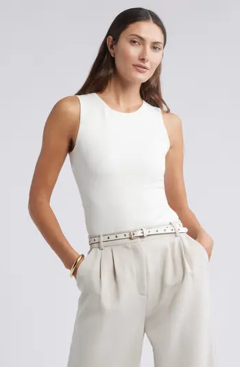 Smooth Edit Crewneck Tank | Nordstrom