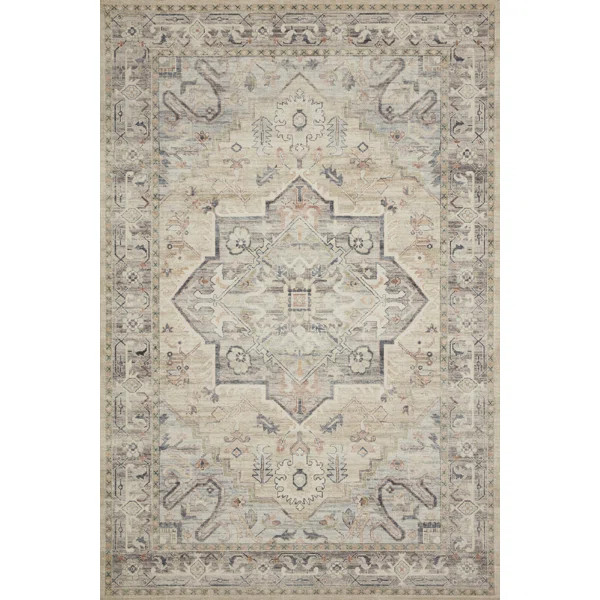 Jacques Oriental Ivory Area Rug | Wayfair North America