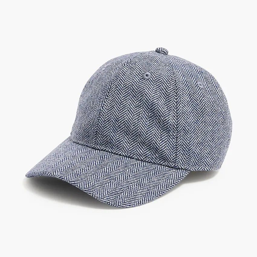 Herringbone baseball hat | J.Crew Factory