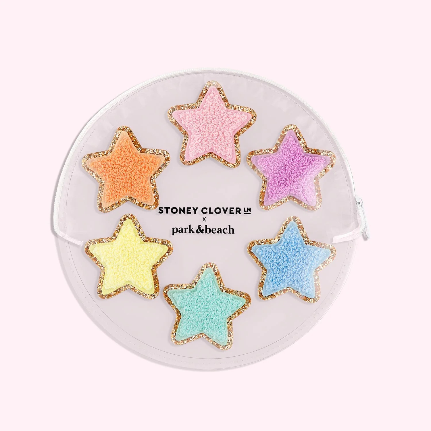 Park & Beach Glitter Varsity Star Patch Set | Stoney Clover Lane