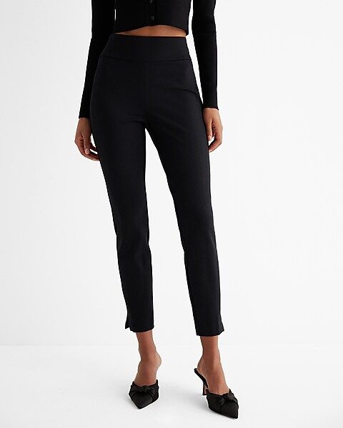 High Waisted Fleece Knit Straight … curated on LTK