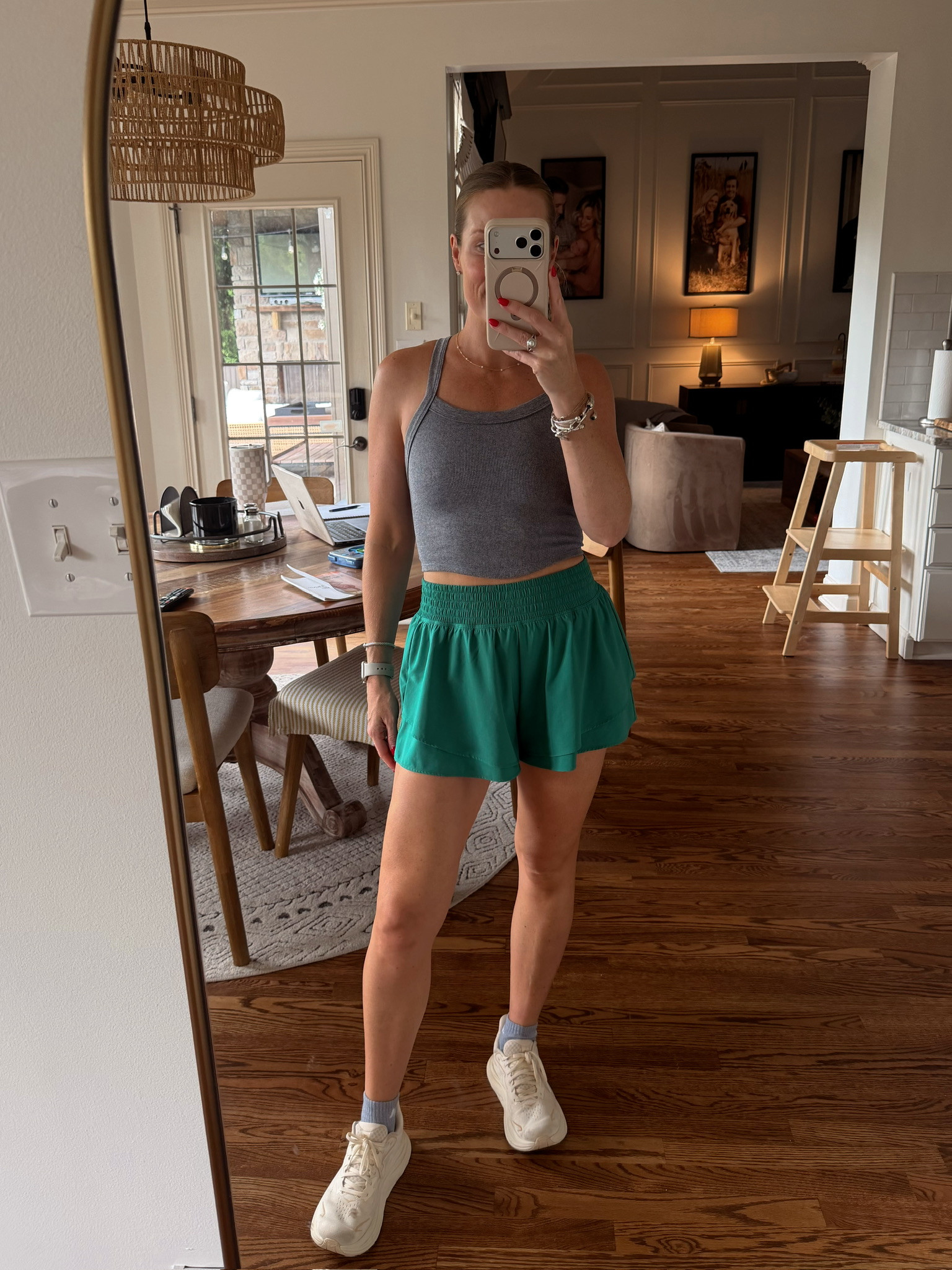 Size S in this tank! It's thick enough to wear by itself & held up great in today's workout!🩶👟

Athleisure, activewear, workout outfit, affordable activewear, mom on the move 

 #LTKootd #LTKActive