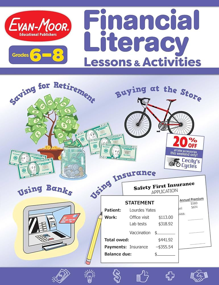 Financial Literacy Lessons and Activities for Grade 6 Teacher’s Resource Book, Reproducible Wor... | Amazon (US)