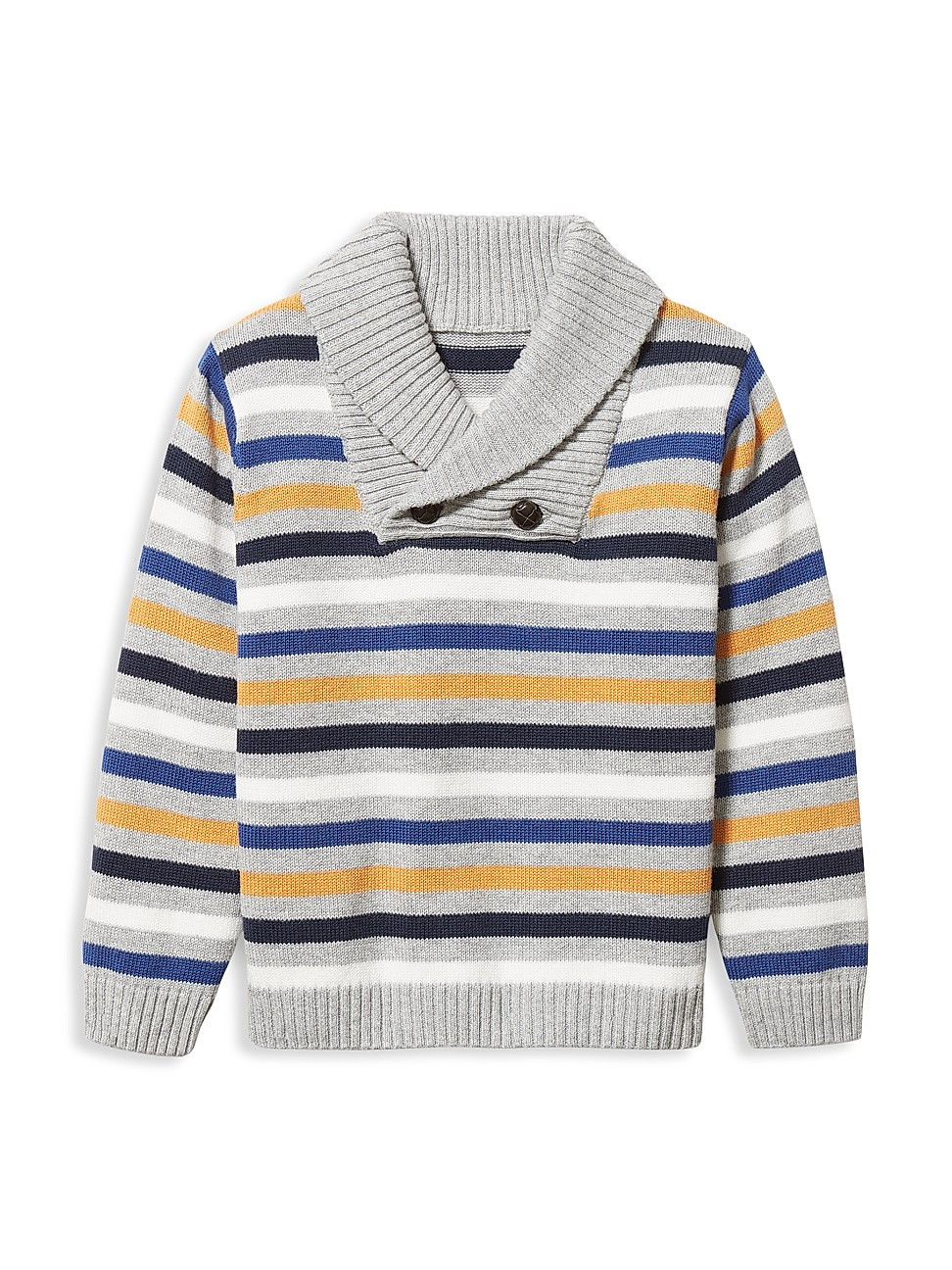 Janie and Jack Baby's, Little Boy's & Boy's Stripe Combed Cotton Sweater | Saks Fifth Avenue