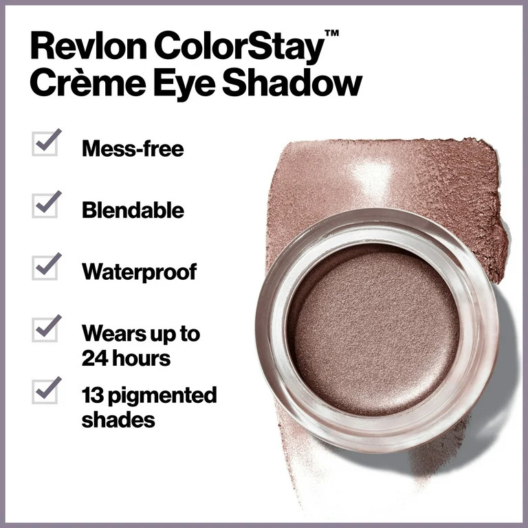 Revlon ColorStay Crème Eye Shadow, Licorice, 0.18 oz | Walmart (US)