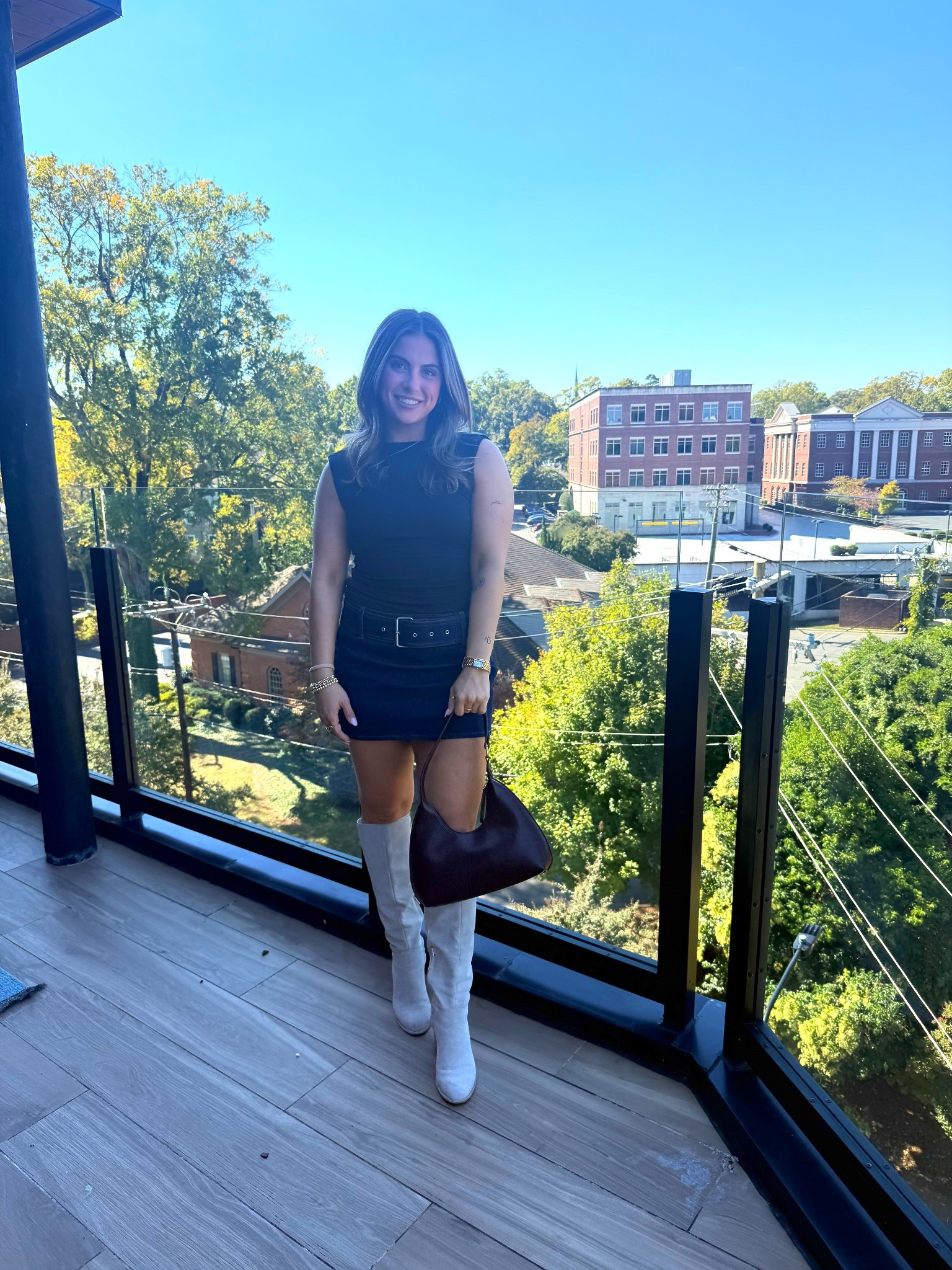 Warm fall brunch outfit 🥂🍁🍂

#LTKPetite #LTKSeasonal #LTKStyleTip