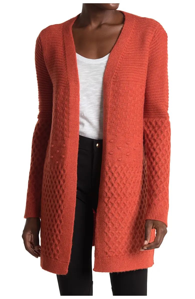 Love By Design Monique Mixed Stitch Cardigan | Nordstromrack | Nordstrom Rack