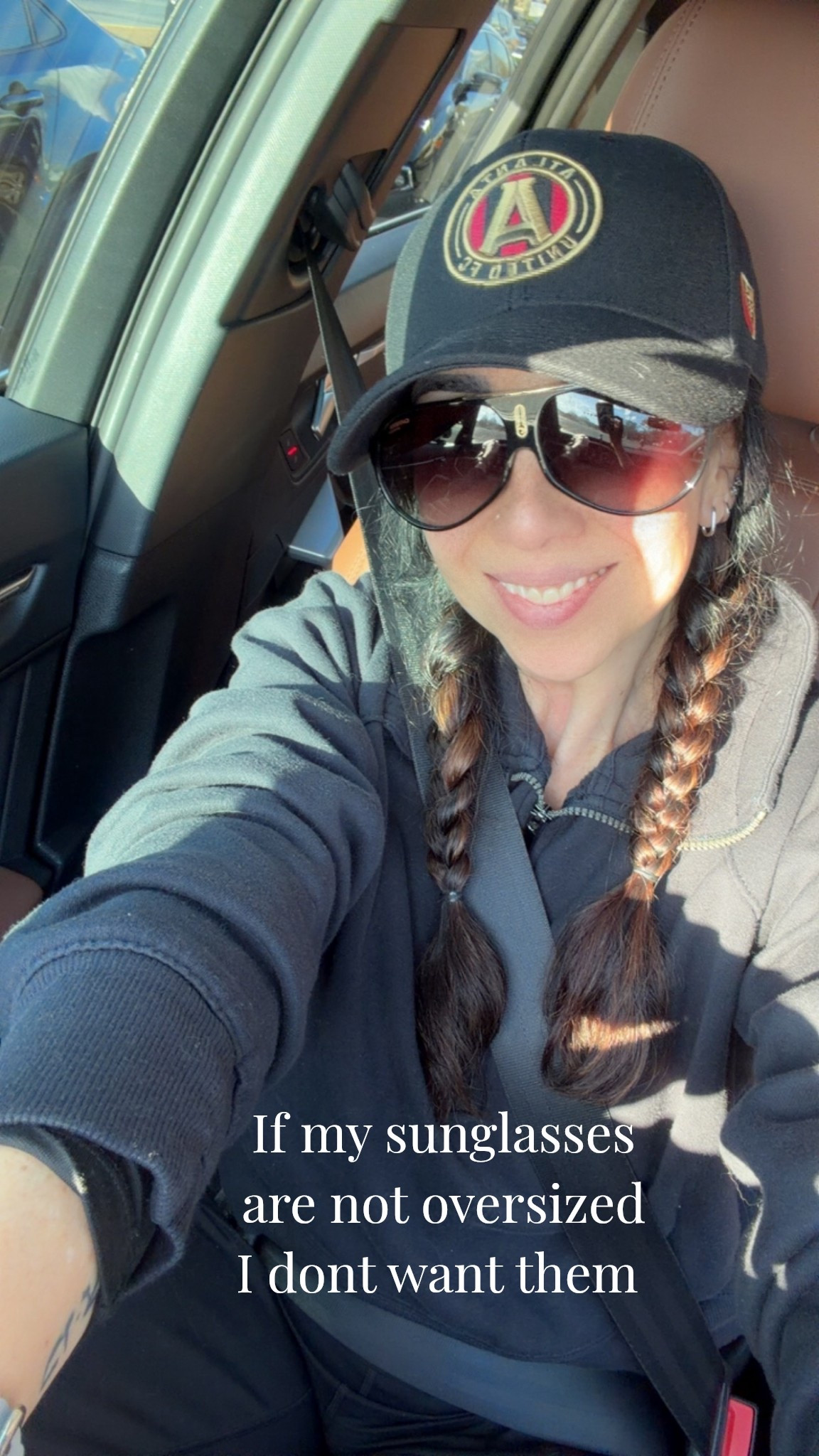 If my sunglasses are not oversized
I DONT want them! 
#sunglasses
#oversize
#sunglasslook

#LTKdayinmylife #LTKootd #LTKmomlife