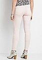 High Rise Light Pink Double Button Jegging Made With REPREVE® | Maurices