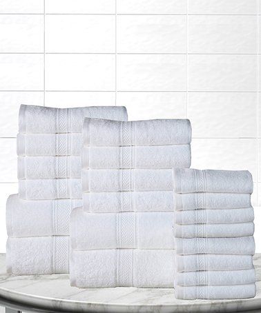 Gray Casa Platino 20-Piece Towel Set | Zulily