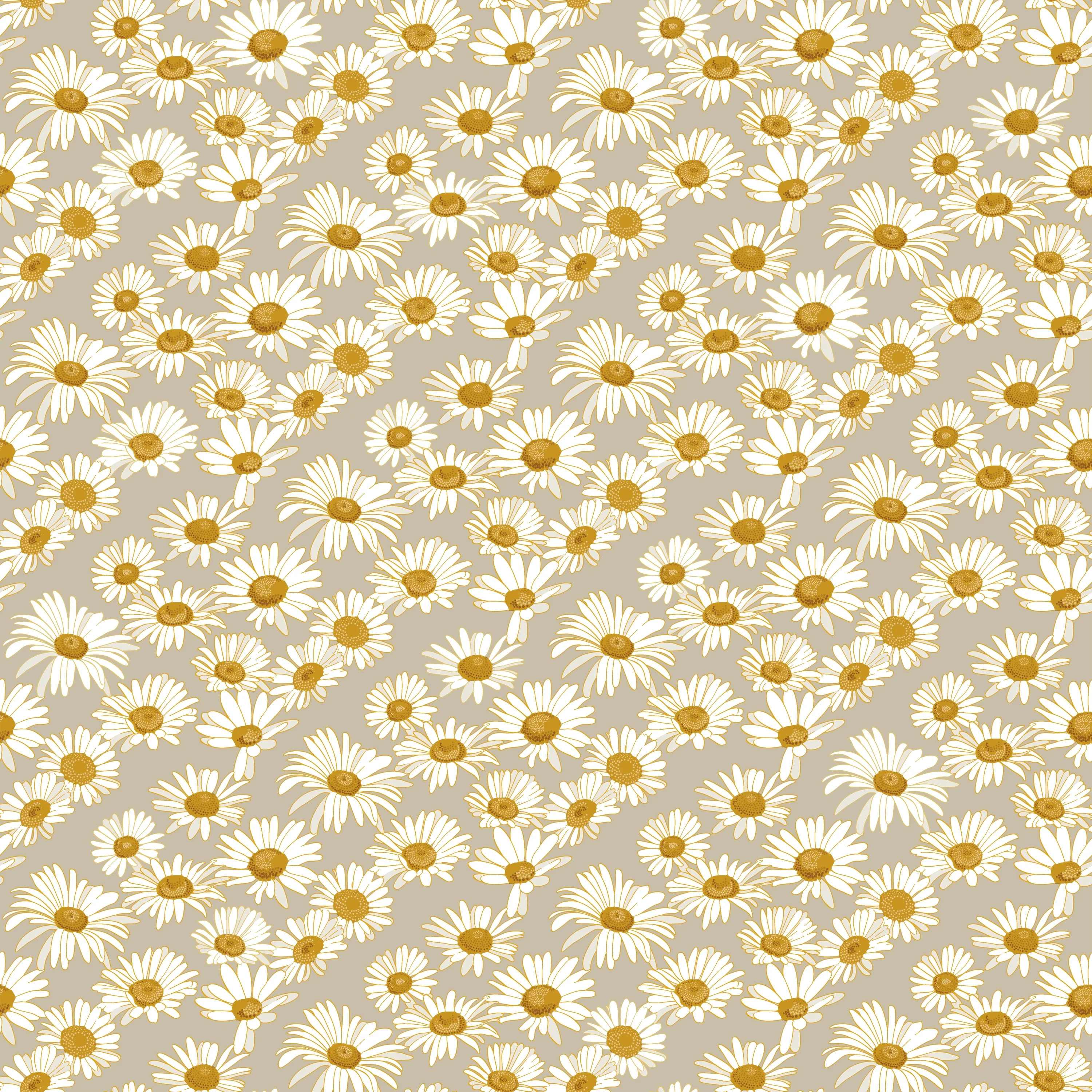 Daisies Peel and Stick Wallpaper By Novogratz | Tempaper