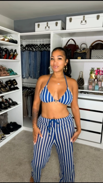 Poolside ready in this 3 piece set #shoptutusway