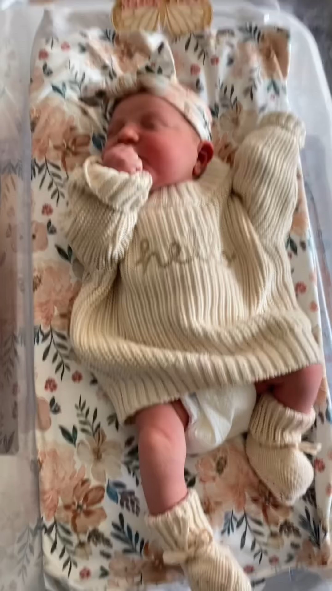 Our family is now complete ❤️ 

Welcome to the world sweet Lucy. 
she was born 3/18/25 at 9am 
6 lbs 15 oz - - 19 inches. 

We are all very smitten