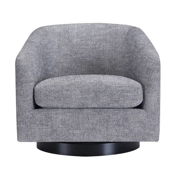 Aiden Upholstered Swivel Armchair | Wayfair North America