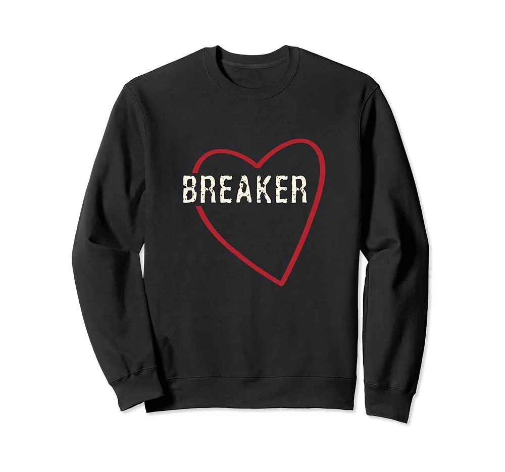 Kids Valentine's Day Quote / Cute Heartbreaker Boys Sweatshirt | Amazon (US)