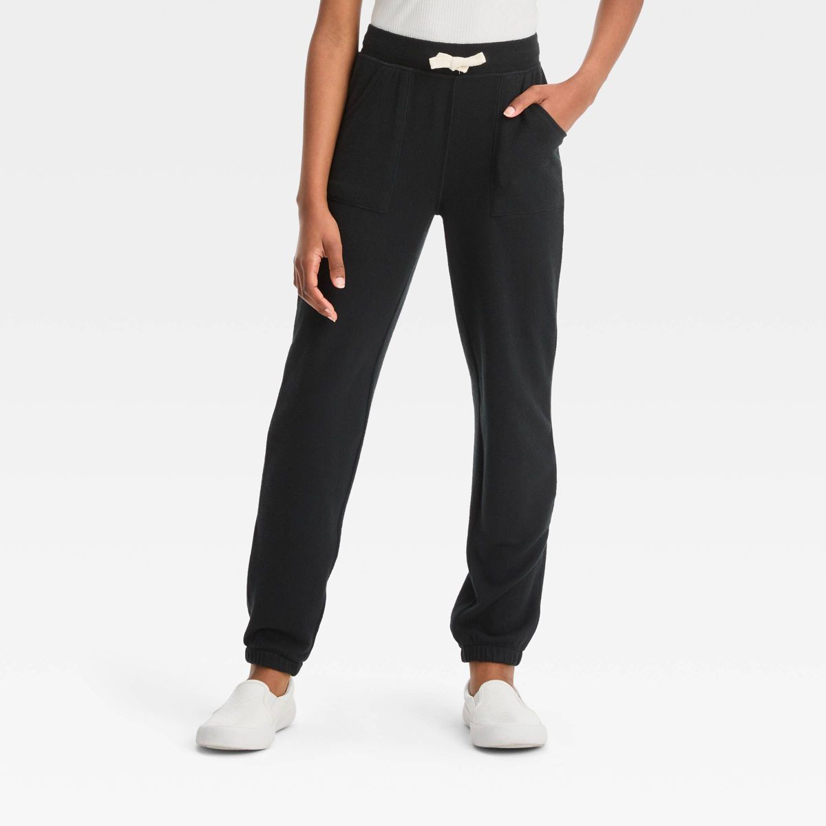 Girls' Cozy Jogger Pants - Cat & Jack™ | Target