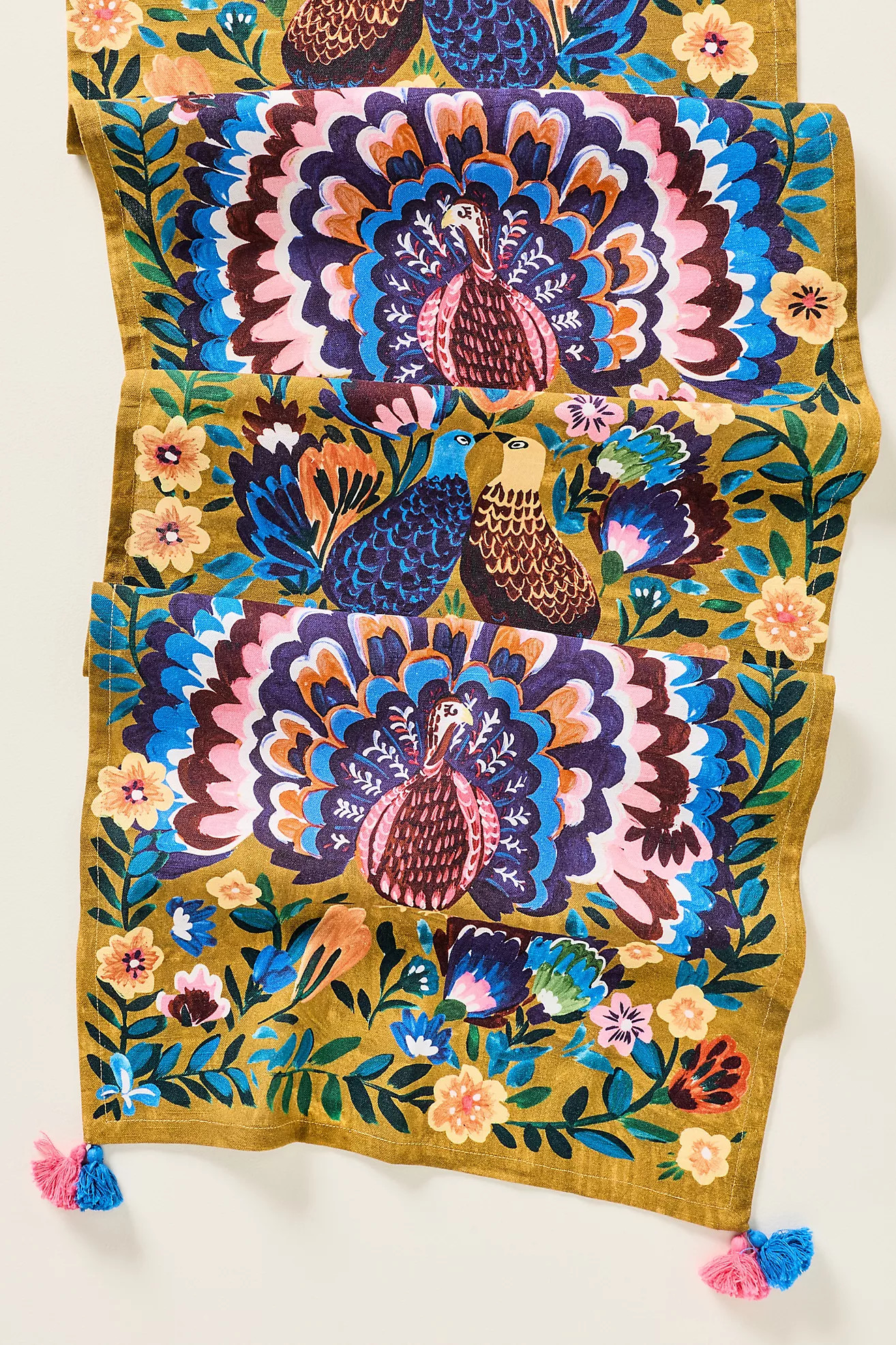 Turkey Harvest Table Runner | Anthropologie (US)