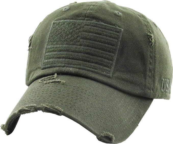 KBETHOS Fishing Tactical Operator Collection with Fishing Flag Patch Cap USA Outdoors Trucker Mes... | Amazon (US)