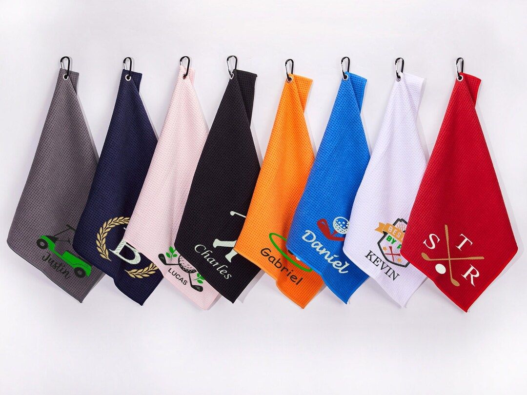 Custom Golf Towelgolfer Giftspersonalized Golf Towel Gifts - Etsy | Etsy (US)