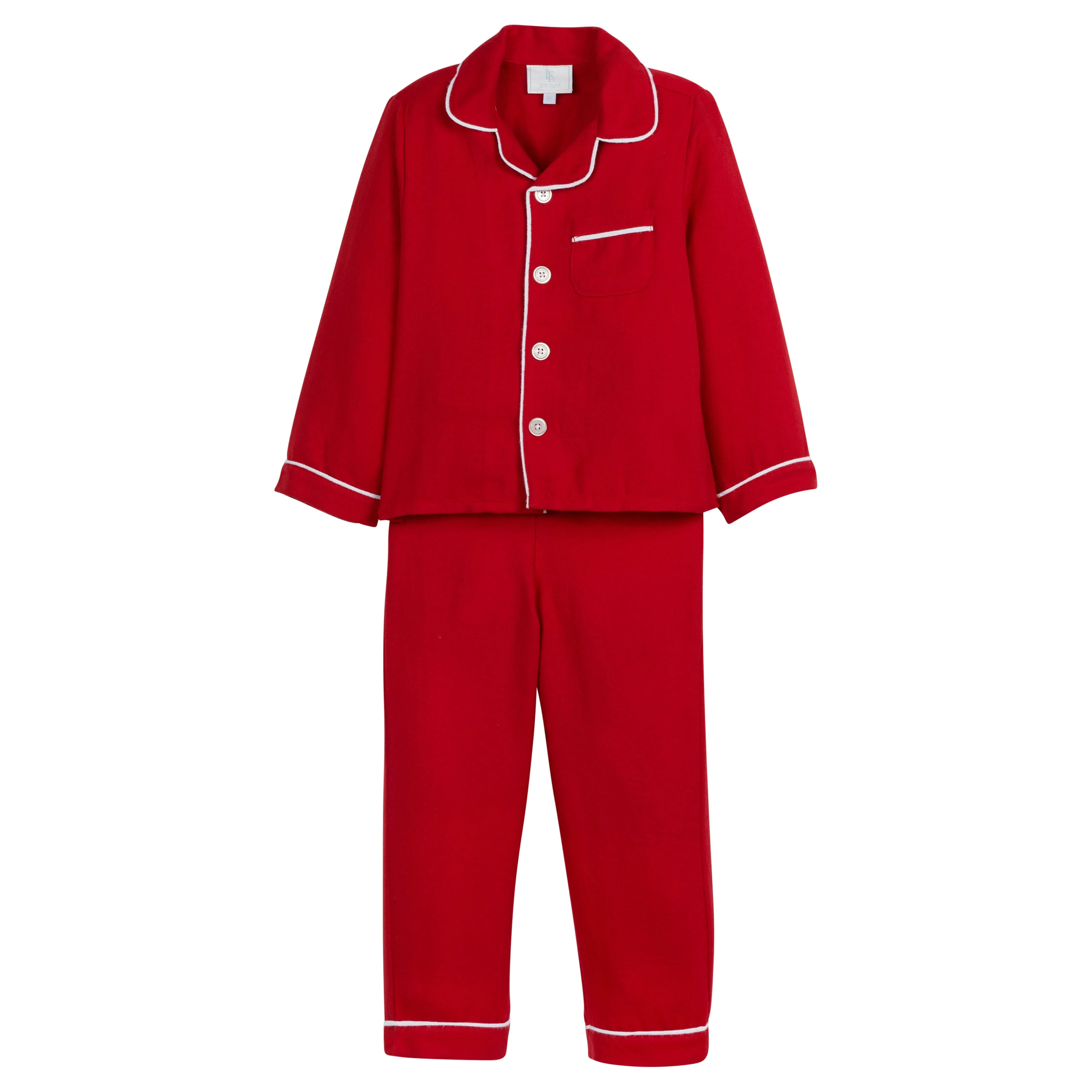 Little Boy's Classic Pajama Set - Kid's Jammies | Little English