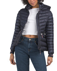 Quilted Puffer Jacket With Hood | Midweight Jackets | Marshalls | Marshalls