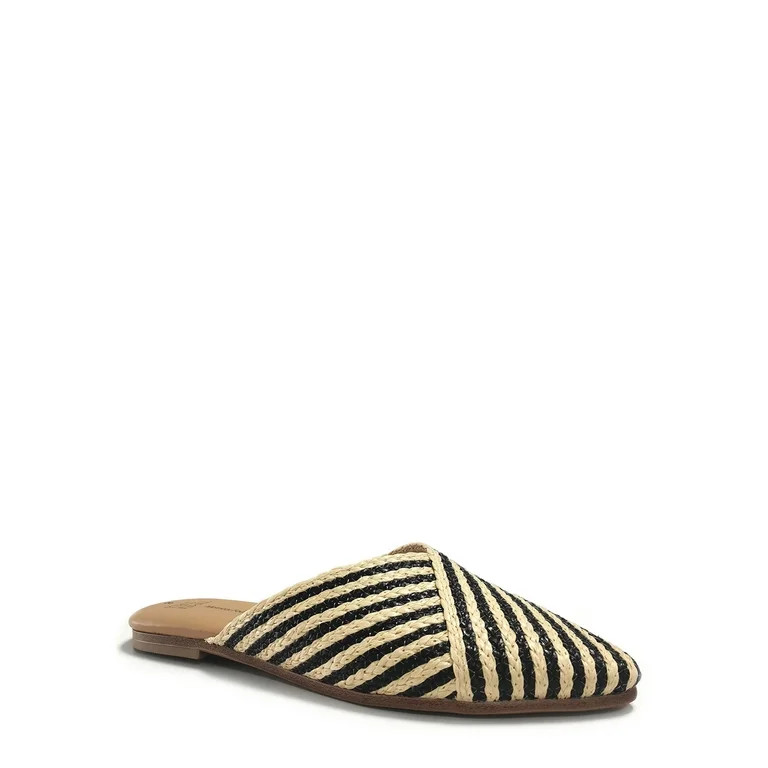 Time and Tru Women's Rafia Mule | Walmart (US)