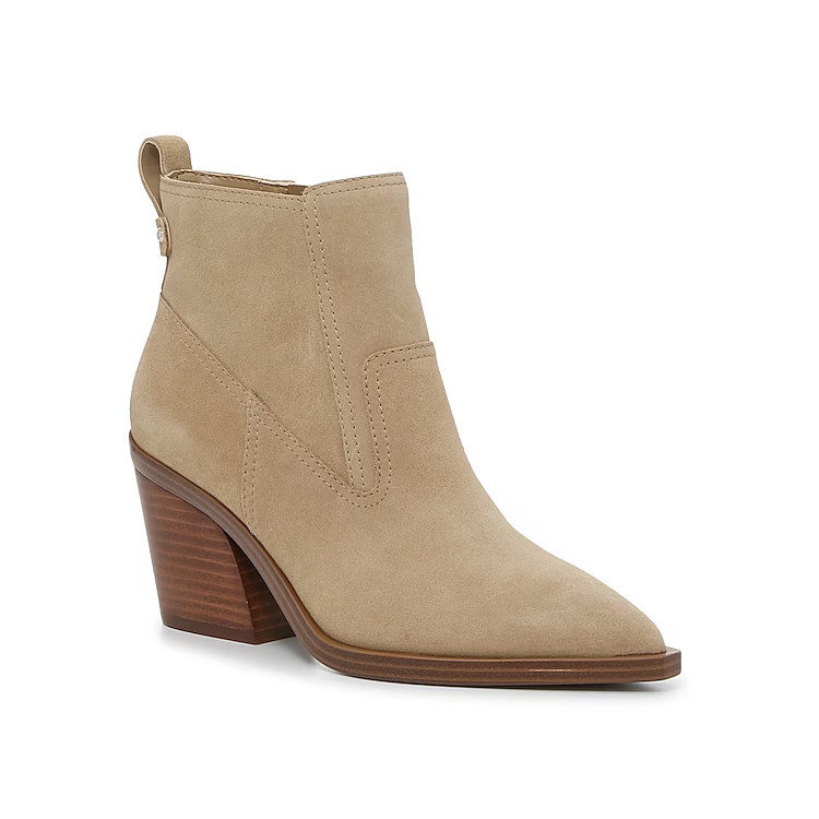 Vince Camuto Briyeonda Western Bootie | Women's | Taupe | Size 11 | Boots | DSW