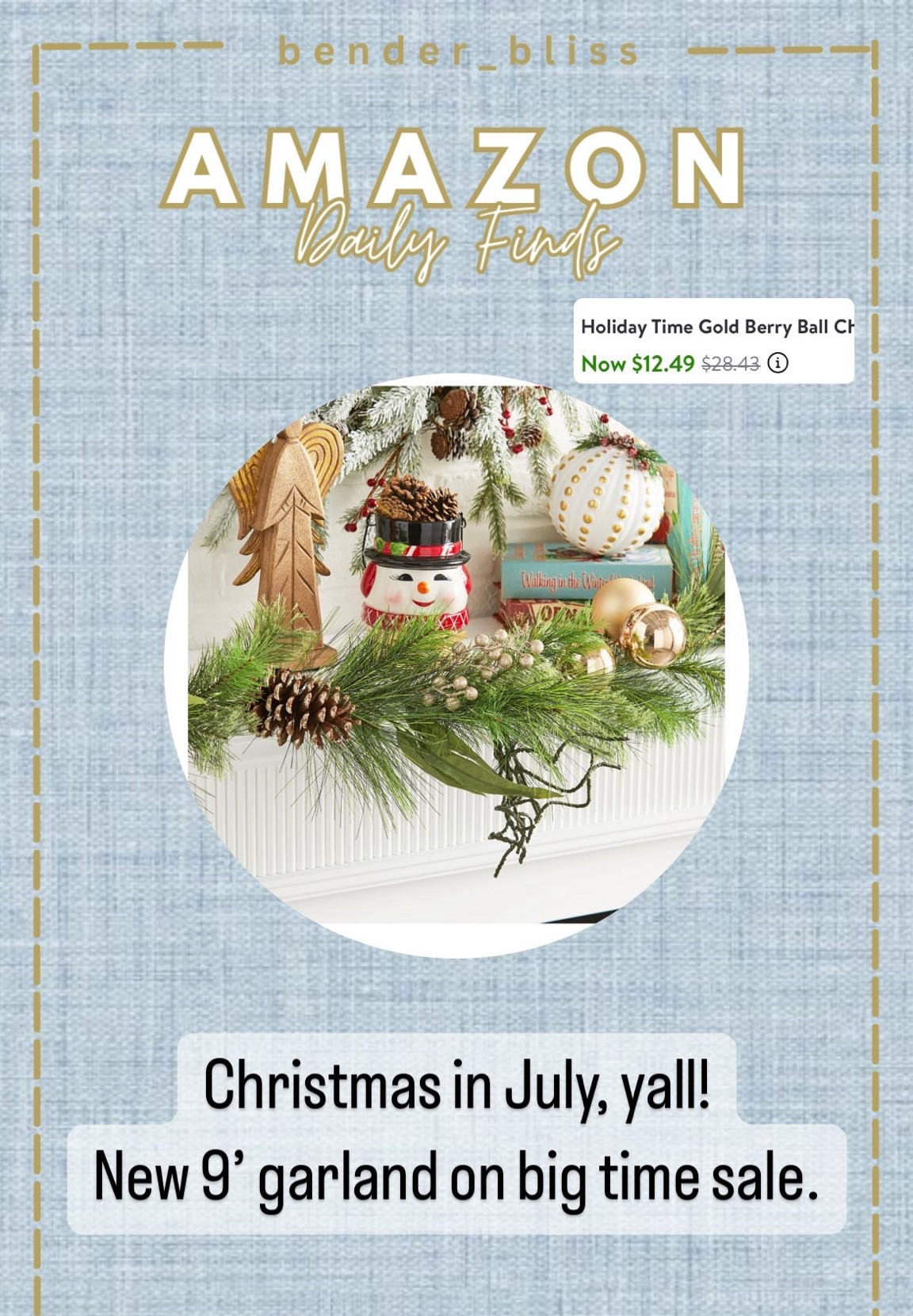 Christmas in July!

#LTKunder50 #LTKsalealert #LTKSeasonal