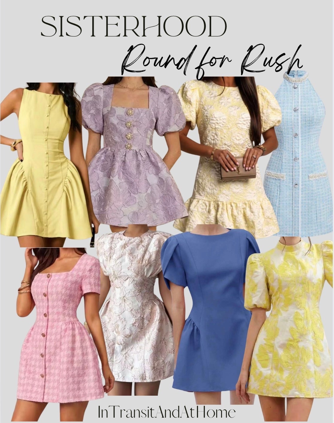 Sisterhood Round for Rush Dresses
•
Radiana Summer Elegant Vintage Modest Metal Buckle Decor Pink Tweed Plaid
Poéselle Women Pale Yellow Boat Neck Sleeveless Pleated Patchwork
Elenzga Women Elegant Jacquard Waist Tie Cap Sleeve Summer Dress
Revavyn Women's Beige Summer Elegant Party Mini Dress,Fuchsia Jacquard French Nobility Style Puff Sleeve Waist Cinched High-End Contrast Color Mini Dress
BELROSIE Elegant Romantic Deep Purple Floral French Style Jacquard Dress,Summer Square Collar Petal Sleeve Button Decor,Peplum Skirt Sweet For Tea Party
Chiquease Italian Style Elegant Tulip 3D Short Sleeve Round Neck Peplum Hem Split Skirt Women Short Princess Dress Garden Party Cornflower Blue Summer
Women's White Short Dress Elegant Summer Yellow
•
#sisterhooddresses #sisterhood #rushdresses #recruitmentdresses #recruitment #rush #sororityrush #sororityrecruitment #rushtok

#LTKdayinmylife #LTKootd #LTKU