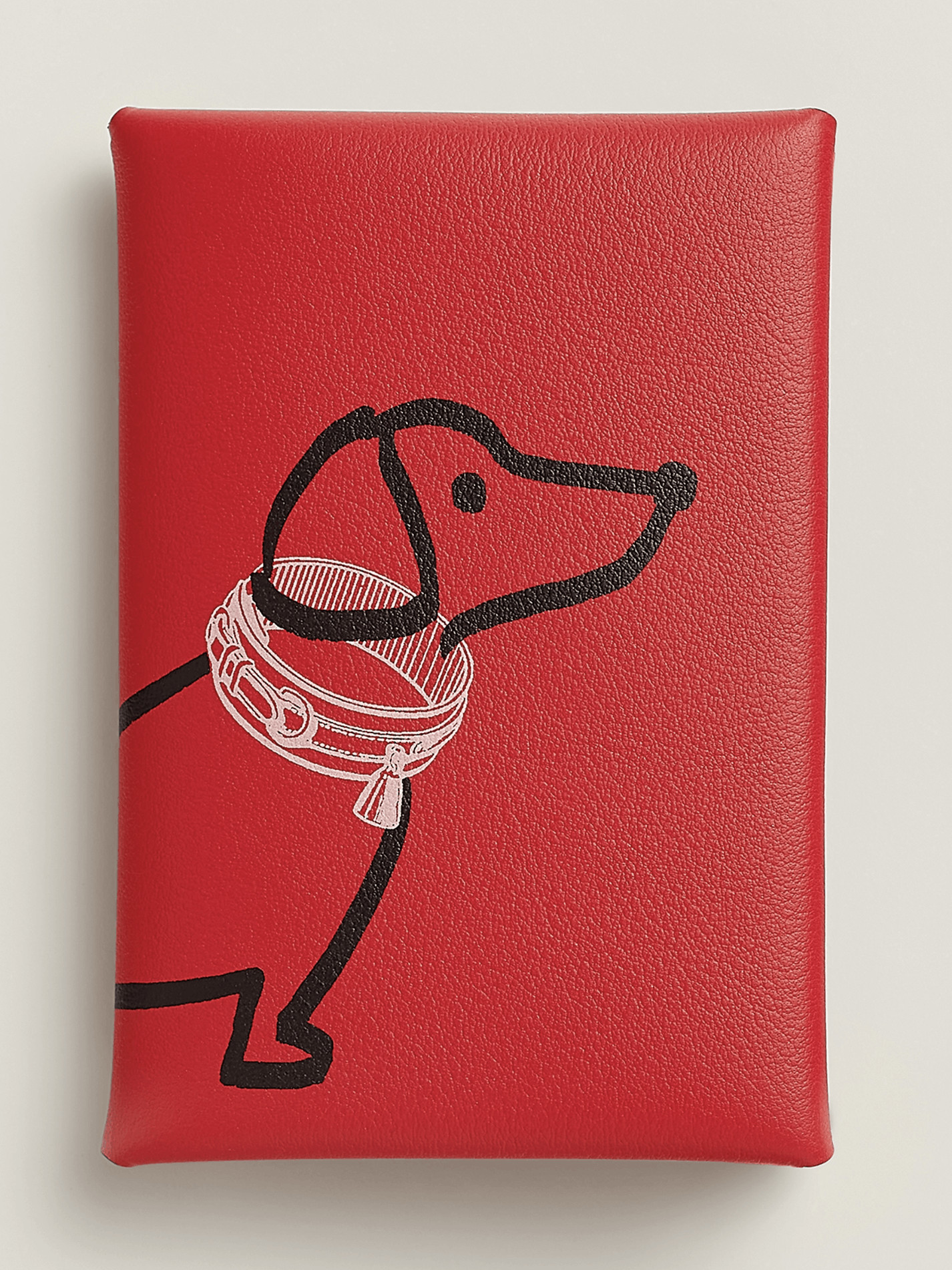 Hermes Wallet Calvi Duo Compact Dachshund Dog Card Holder | Grailed