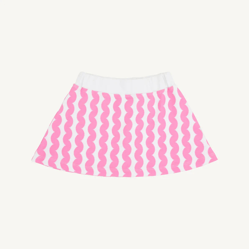 Searcy Skort - Tribeca Trims & Worth Avenue White | The Beaufort Bonnet Company