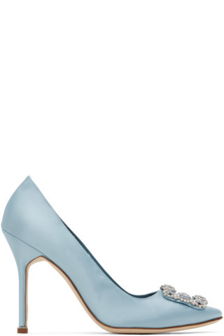 Blue Hangisica Heels | SSENSE