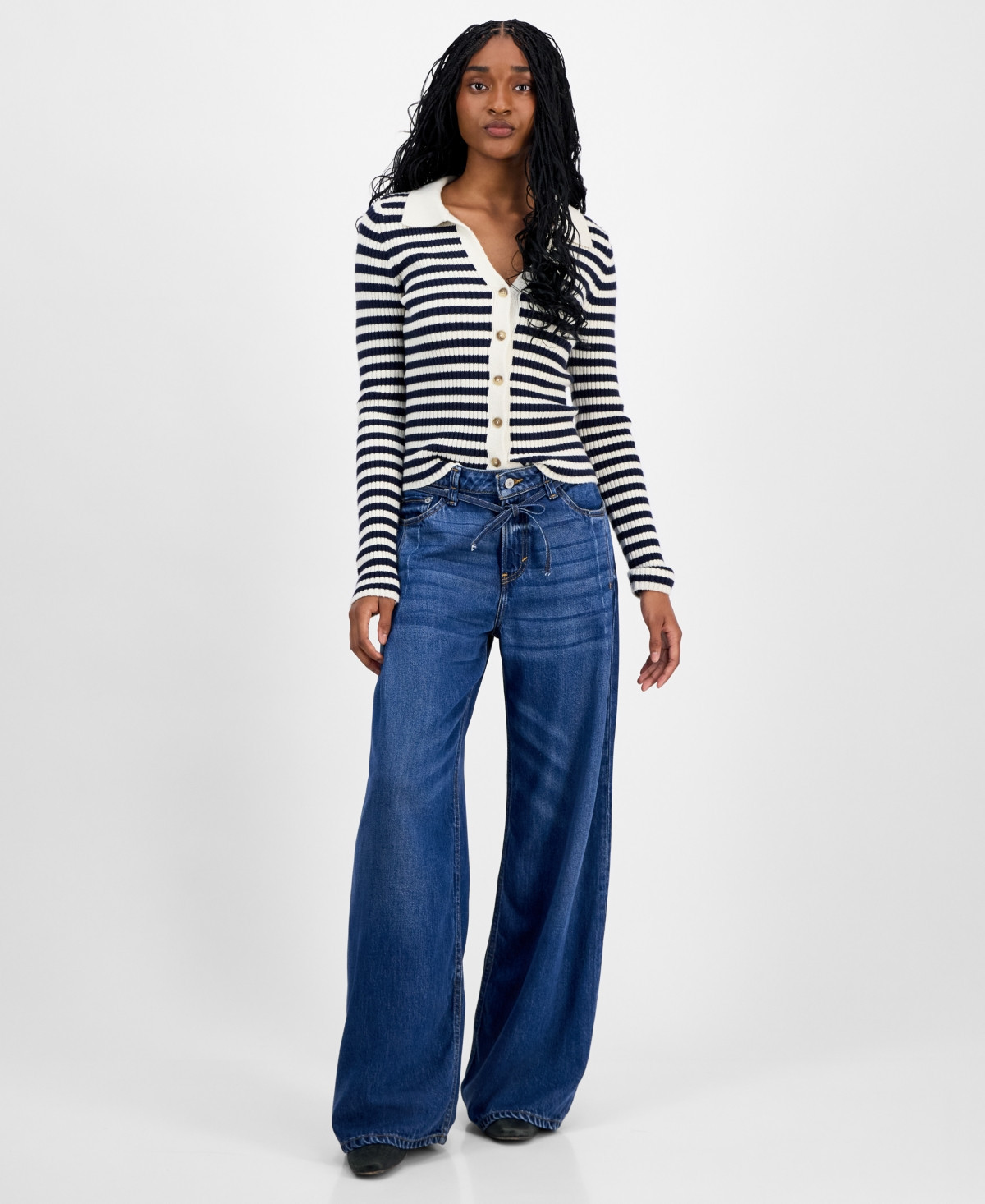Lucky Brand Women's Legend Palazzo Jeans - Lasso Wash | Macy's