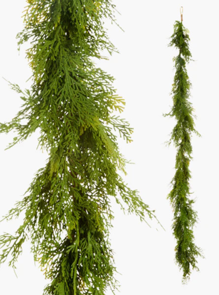 6' Cedar Garland | The Style Edit Collective